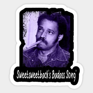 Sweetback's Style Chronicles Unleash the Badassery with Fashionable Flair Sticker